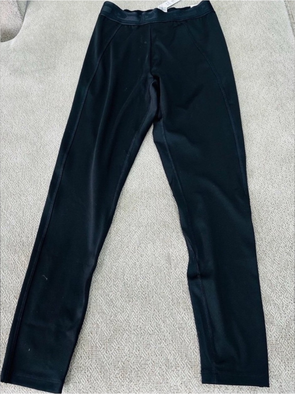 Victoria's Secret Pink Active Leggings Black, Size Medium